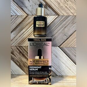 L'Oreal Age Perfect Midnight Serum - Black and Gold